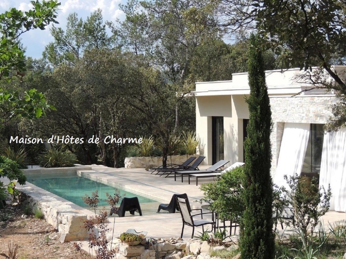 La Villa Kalliste Vacquières Exterior foto