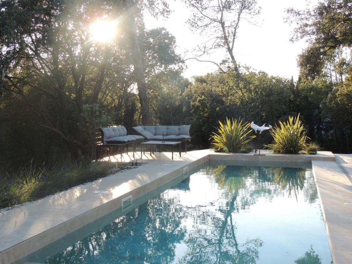 La Villa Kalliste Vacquières Exterior foto